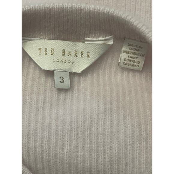 Ted Baker London “Ckamila” Ribbed Cashmere Pullover Puff Sweater - Picture 8 of 12